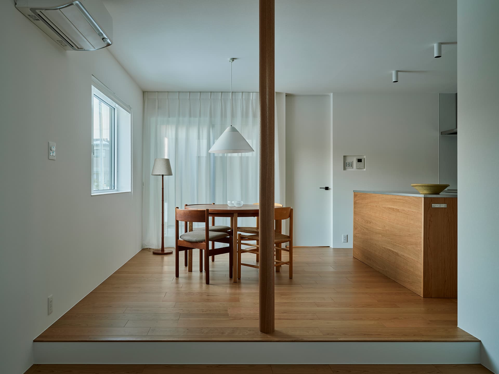 リビングの開放感