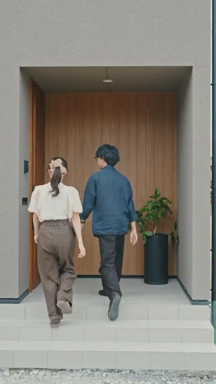 ORINU(オリヌ)完成見学会|玄関アプローチ