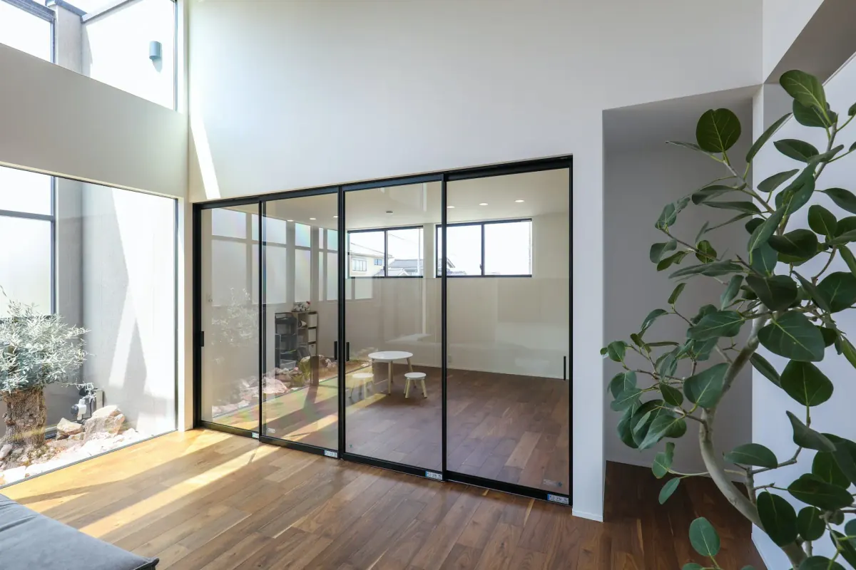 カーテンがいらない平屋の家 3